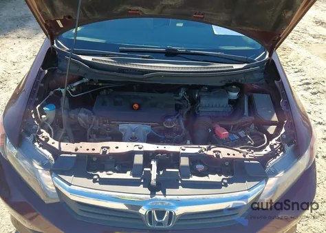 2012 Honda Civic Lx from USA, damaged, VIN 19XFB2F57CE105083